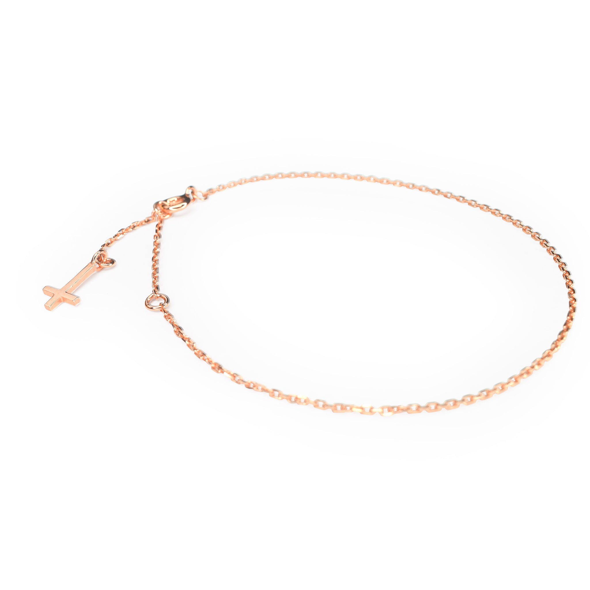 ANTI CROSS CRADLE BRACELET PINK GOLD – U.R.G.E. OFFICIAL